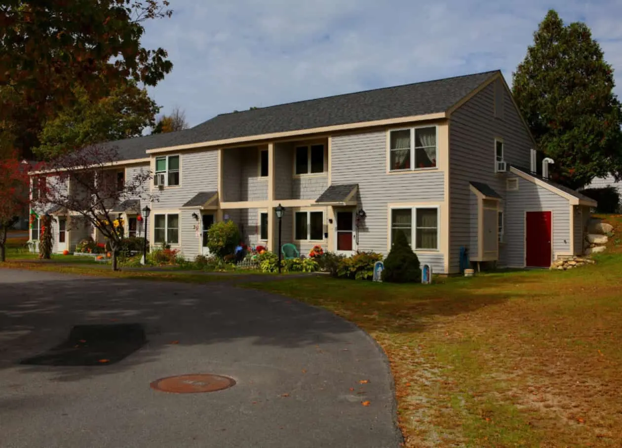 Occupied renovation of 36 units of senior housing in Henniker, New Hampshire